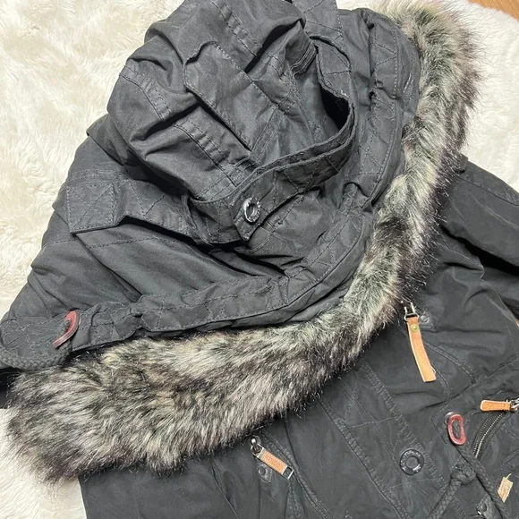 Khujo parka jacket coat - Picture 4 of 6